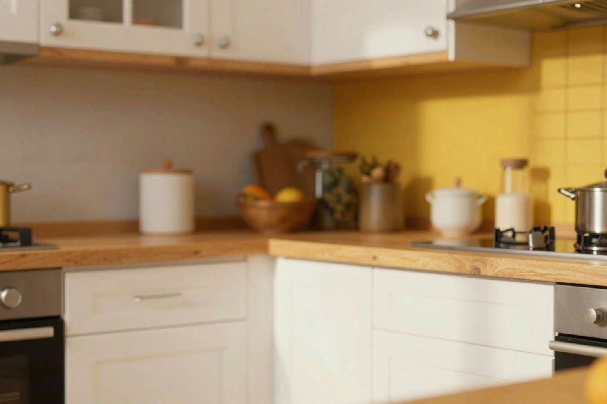 Cucina bianca e legno: suggerimenti sui colori da abbinare per evitare l'effetto ospedale